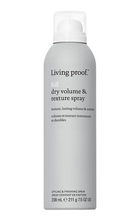 Living proof® Full Dry Volume & Texture Spray | Nordstrom Cool Blonde Tone, Grey Hair Care, Volumizing Spray, Silver Shampoo, Detox Shampoo, Texture Spray, Perfect Live, Tousled Hair, Imperfectly Perfect