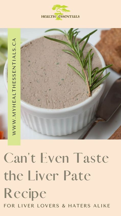 Seamlessly incorporate nutrient dense liver into your diet with this delicious and simple liver pate recipe that really just tastes like bacon... and who doesn't love bacon? ;) Chicken Liver Pate Recipe, Liver Pate Recipe, Chicken Liver Recipes, Liver Pate, Pate Recipes, Chicken Liver Pate, Liver Recipes, Popular Appetizers, Chicken Liver