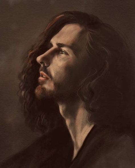 Bog Man, Digital Drawings, Hozier, Digital Portrait, Album Art, Drawing People, Music Artists, Digital Painting, Aesthetic Pictures