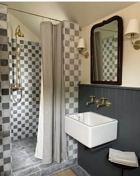 Rental House Decorating, Bathroom Design Inspiration, Boys Bathroom, Bathroom Renos, Bathroom Inspo, June 1, Dream Decor, Home N Decor, East London