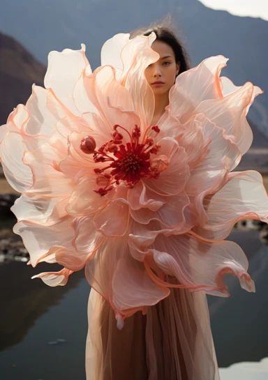 Brutal Fruit, Champagne Poetry, Eva Mendez, Botanical Fashion, Structural Fashion, Textiles Sketchbook, Art Photography Portrait, Organza Flowers, B Fashion