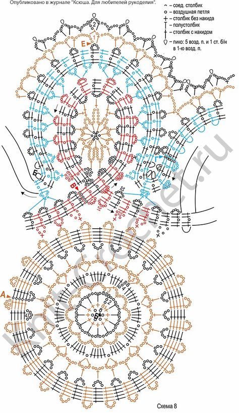 Crochet Russe, Motif Mandala Crochet, Crochet Crown, Bruges Lace, Russian Crochet, Crochet Best, Crochet Doily Diagram, Crochet Cushion, Crochet Stitches Diagram