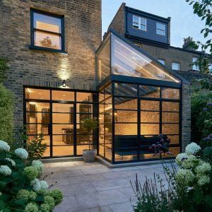 Victorian Homes Exterior, Glass Extension, House Extension Design, Architecture Magazines, London House, House Extensions, Facade Design, Facade House, Patio Doors