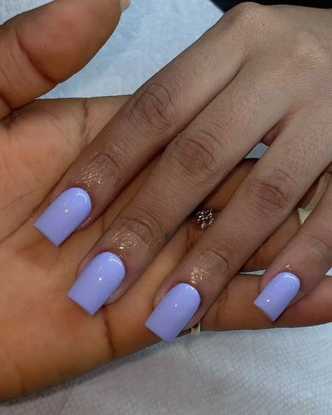 Plain Nails Design Ideas, Plain Nail Inspo Short, Gel Nails Ideas Short Simple One Color, Solid Spring Nail Color, Plain Color Nails Short, Plain Acrylic Nails Square, Plain Nails Ideas, Nail Ideas Plain, Cute Plain Nails