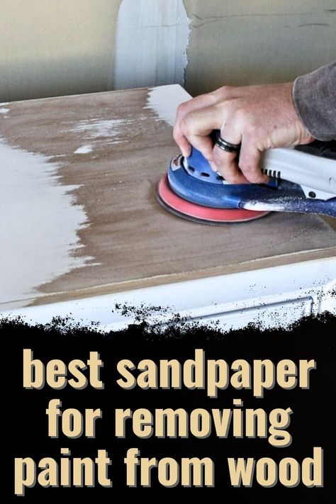 Sanding furniture is not a quick or easy task, but with the proper tools, it can be made much more manageable. Sandpaper is an important tool for this process, and using the right kind for the type of wood surface can make all the difference. Removing Old Paint From Wood, Repaint Wood Furniture, Removing Paint From Wood, Creative Painted Furniture, Sanding Furniture, Deck Patterns, Painted Furniture Ideas, Removing Paint, Remove Paint