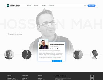 Check out new work on my @Behance portfolio: "Team members page UI/UX" http://be.net/gallery/70730067/Team-members-page-UIUX Leadership Page Web Design, Website Team Page, Team Layout Design, Team Page Web Design, Team Members Design Layout, Team Introduction Design, Meet Our Team Design, Team Design Layout, Our Team Page Design