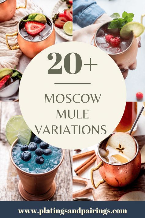 Vodka Mule Recipe, Moscow Mule Recipe Printable, Moscow Mule Recipe Card, Mule Cocktail Recipes, Bourbon Mule Recipe, Mule Variations, Moscow Mule Variations, Moscow Mule Recipe Classic, Moscow Mule Recipes