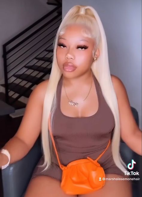 Blonde Half Up Half Down Wig, Half Up Half Down Blonde Wig, Half Up Half Down Frontal Wig, Half Up Half Down Blonde, Frontal Styles, Future Hairstyles, Blonde Highlights On Dark Hair, Straight Weave, Straight Weave Hairstyles