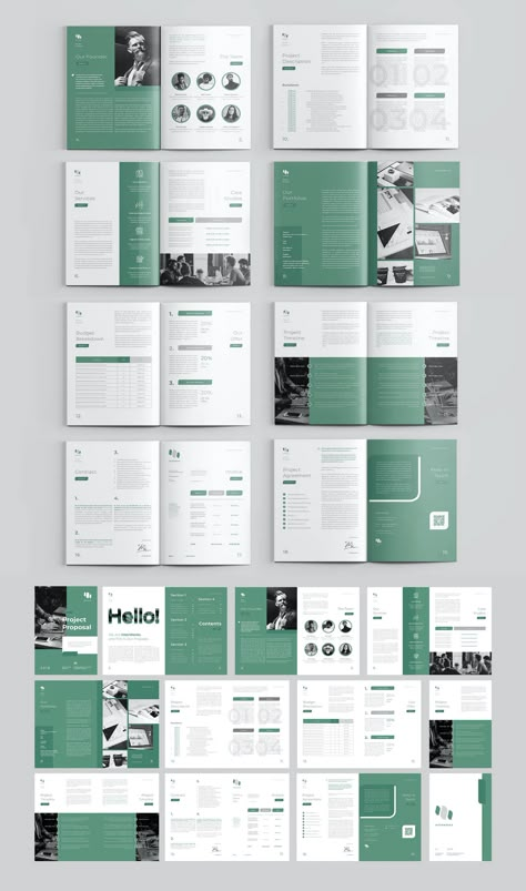 Proposal Book Design, Modern Email Template Design, About Us Booklet Design, Proposal Brochure Design, Corporate Responsibility Report Design, A4 Brochure Design Layout, A4 Booklet Design, Clean Brochure Design, Research Design Template