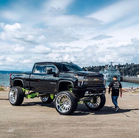 2018 Chevy Silverado 1500 Lifted, Chevy Silverado 1500 Lifted, Truck Lifted, Jacked Up Chevy, Trucks Lifted, 2018 Chevy Silverado 1500, Hot Trucks, Harley Davidson Artwork, Chevy Trucks Silverado