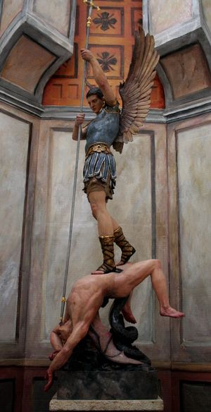 Peter Murphy, St Michael The Archangel, Michael The Archangel, Classic Sculpture, Afrique Art, Art Of Man, San Michele, Art Ancien, Saint Michael