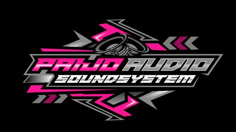 Logo Audio Sound System, Logo Sound System Design, Audio Logo Design, Logo Sound, Race Design, Automotive Logo Design, Automotive Logo, Club Logo, Audio Sound