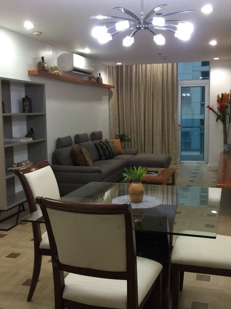 2 Bedroom Condo for Rent in BGC Taguig City, 90sqm, Blue Sapphire Residences, 3rd floor, Furnished, With Parking, With Balcony - The Aspen Grove Realty and Property Management Corp. Bgc Condo, Bgc Taguig, Taguig City, Bonifacio Global City, Aspen Grove, Makati City, Global City, Property For Rent, Real Estate Broker