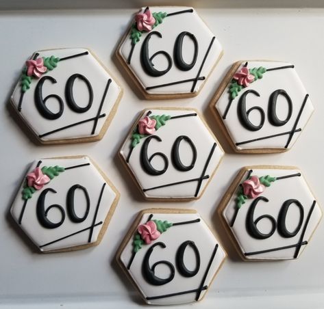 75 Birthday Cookies, 55 Birthday Cookies, 60th Birthday Cookies Decorated, 60th Birthday Cookies For Ladies, 60 Birthday Cookies, 70th Birthday Cookies Decorated, 60th Birthday Sugar Cookies, Pharmacy Cookies, 60th Birthday Cookies