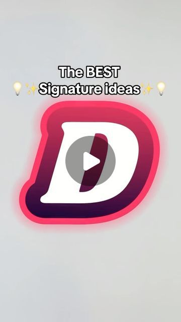 ✨ Signatures, Initials, Logos & more ✨ on Instagram: "Order your Signature 🖊️ Link in my Bio 📥 . BEST Signature ideas "D" #d #signature #fy #viral #procreate #digitalart #creative #calligraphy" Creative Signature Ideas, D Signature Ideas, Simple Signature Ideas, Signature Logo Ideas, Best Signature, Creative Calligraphy, Instagram Fonts, D Signature, Title Ideas