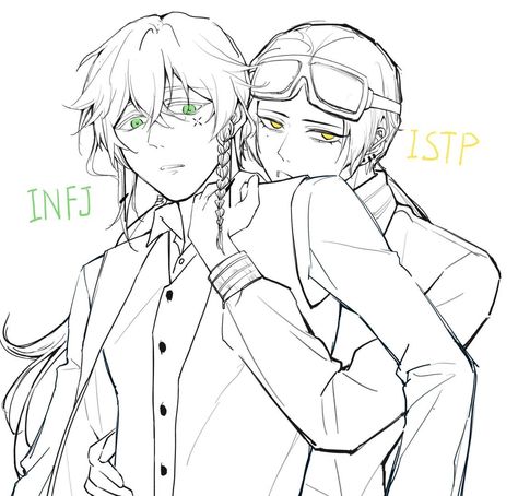 Istp Infj Relationships Fanart, Istp Infj Relationships, Infj And Istp, Estp And Infj, Infj X Istp, Infj Istp, Istp Infj, Infj 16 Personalities, Infj Characters