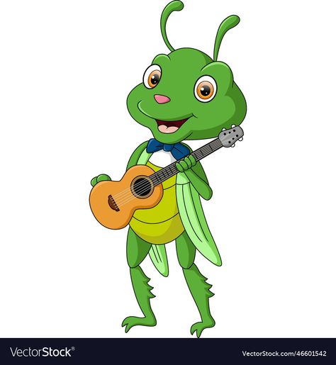 Grasshopper Cartoon, Cute Grasshopper, Guitar Vector, 1st Grade Worksheets, Cityscape Photos, Animal Clipart, Nature Backgrounds, Background Banner, Transparent Png