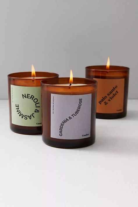 Candle Store Ideas, Unique Candle Containers, Labeling Ideas, Moon Minimal, Glass Candle Jars, Candle Packaging Design, Candle Jar Labels, Scandinavian Candles, Popular Candles