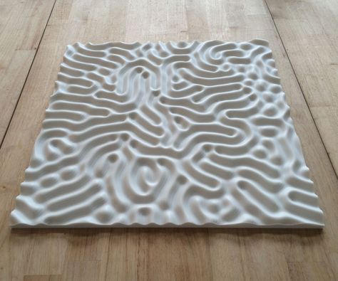 CNC Milled Corian Cmf Design, Cnc Furniture, 3d Printing Art, Cnc Ideas, 3d Cnc, Generative Design, Digital Fabrication, Cnc Wood, Parametric Design