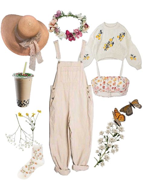 cottagecore Outfit | ShopLook Cottage Core Clothes, Cottage Core Fashion, Cottagecore Outfit, Look Grunge, Cottagecore Clothes, Estilo Hippy, Cottagecore Outfits, Pakaian Feminin, Estilo Hippie