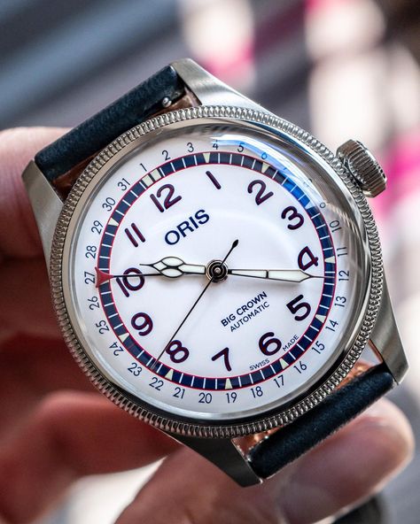 Just released is the new Oris Hank Aaron Limited Edition Big Crown Pointer Date done in partnership with the Hank Aaron Chasing the Dream… | Instagram Big Crown, Hank Aaron, Dream Instagram, July 28, Atlanta Braves, The Watch, Limited Editions, The Dream, Time Piece