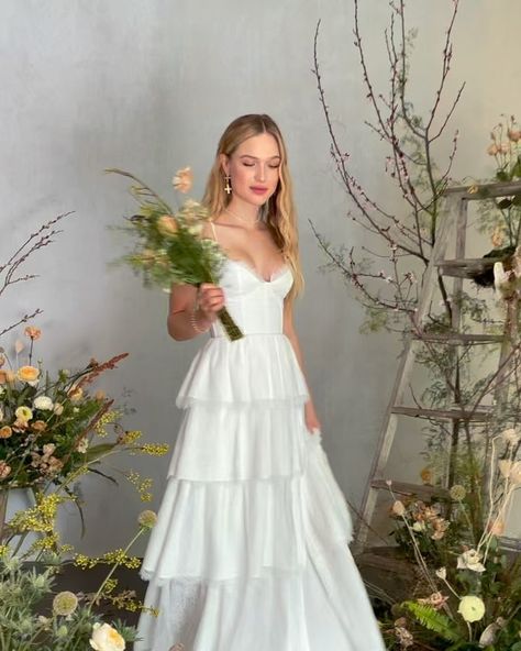 V. Chapman on Instagram: “Delicate and and elegant 🤍 THE CAMIA DRESS” V Chapman, Welcome To The Party, Bridal Couture, Strapless Wedding Dress, Bridal Dresses, White Dress, Wedding Dresses, Couture, Wedding Dress