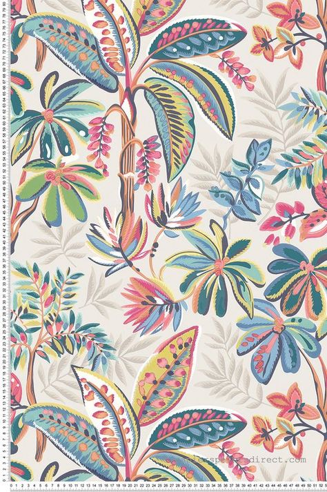 Digital Floral Prints Pattern, Tropical Pattern Design, Australian Prints, Tropical Prints Pattern, Stencil Flower, Motif Jungle, Jungle Flowers, Tropical Floral Pattern, Toile Pattern