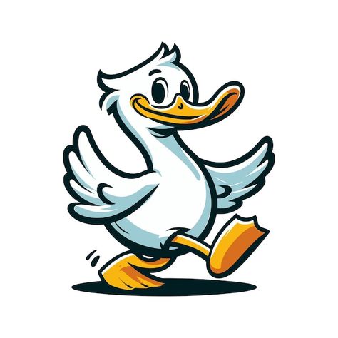 Duck Character Design, Duck Vector, Duck Character, Duck Clipart, Character Designing, Premium Vector Cartoon, Hunting Club, Book Reference, Duck Illustration