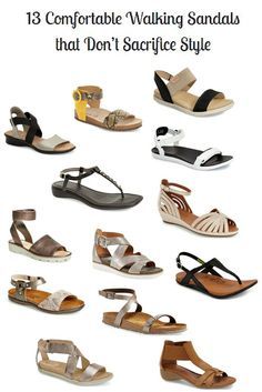 It's no coincidence that 5 of our brands are featured in this article. We're committed to bringing you stylish shoes that pack some serious comfort Decade Fashion, Comfortable Walking Sandals, Travel Sandals, Shoes And Sandals, Travel Clothes Women, Walking Sandals, Travel Shoes, Travel Wardrobe, Fashion Winter