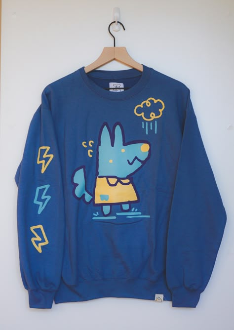 Wolf Sweater, Sweater Designs, Lightning Bolts, New Sweater, Funky Outfits, Sweater Design, Kawaii Clothes, Character Outfits, Cool Clothes