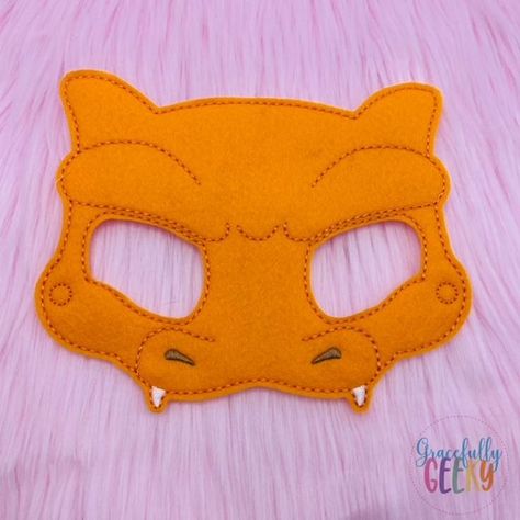 Charzard Mask, Pokemon Masks, Pokemon Party Ideas, Easy Pokemon, Turkey Disguise Project, Turkey Disguise, Pokémon Party, Pokemon Charizard, Felt Mask