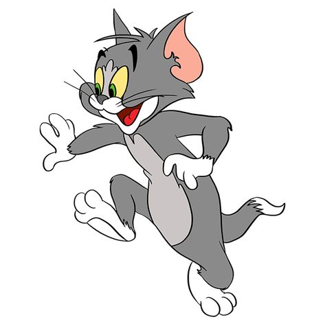 How to Draw Tom from Tom and Jerry - Really Easy Drawing Tutorial Tom From Tom And Jerry, Easy Drawing Tutorial, Easy Drawing, Tom And Jerry, Easy Kids, Learn To Draw, Drawing Tutorial, Drawing Ideas, To Draw