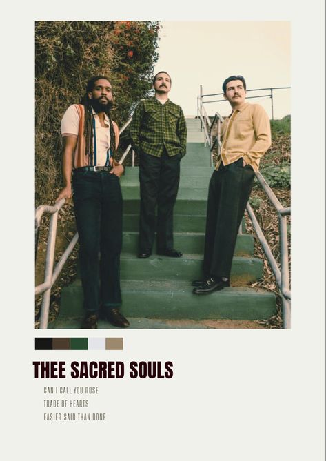 Poster thee sacred souls Thee Sacred Souls Poster, Thee Sacred Souls, Soul Movie, Music Obsession, Album Wall, Album Posters, Picture Gallery Wall, Concert Fit, Gig Poster