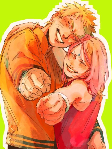 Sakura And Naruto, Naruto And Sakura, Naruto 6, Naruto Sakura, Naruto Team 7, Naruto Teams, Naruko Uzumaki, Naruto Uzumaki Art, Friends Art