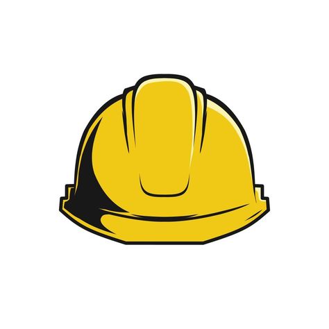 industrial safety helmet vector design Helmet Vector, Construction Helmet, Construction Hat, Handrail Design, Helmet Logo, Industrial Safety, Applique Templates, Safety Helmet, Free Clip Art