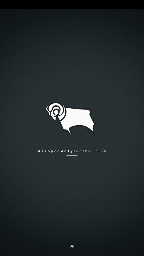 Derby County wallpaper. County Wallpaper, Derby Football, Derby County, Best Football Team, Arte Cyberpunk, Sports Graphic Design, Football Wallpaper, Graphic Design Poster, Football Team