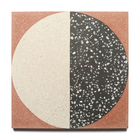 Highball Rust 12x12 | Zia Tile Mcm Bathroom Tile, Retro Floor Tile, Woodsy Bathroom, Backsplashes Kitchen, Painted Backsplash, Moorish Art, Cotto Tile, Cement Tile Floor, Cream Tile