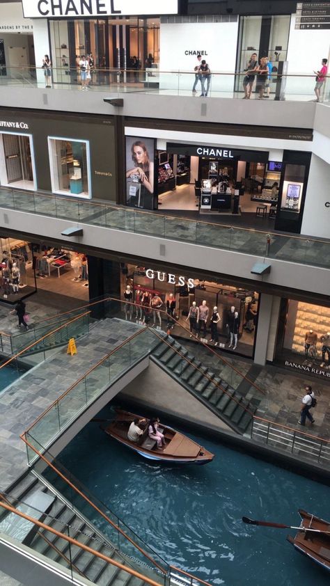 Shopping Mall Interior, Sands Singapore, Singapore Photos, Singapore Travel, Singapore Malaysia, Luxe Life, Shopping Malls, City Aesthetic, Shopping Center