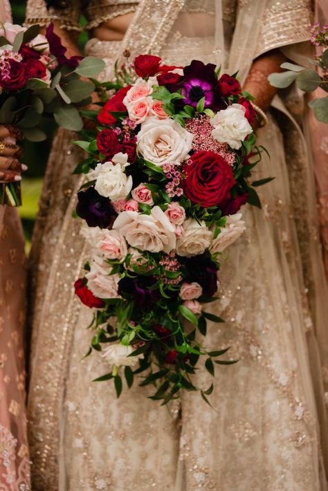 Madhuri and Bryton’s Multicultural Wedding at Omni Orlando Resort | Orlando Wedding Planners Just Marry! | Maiyasa Issa Photography | Outdoor Ceremony | Cultural Wedding Ideas | Indian Wedding Style | Ballroom Reception | Wedding Decor Ideas | Flowers | Bouquet | #Orlando #wedding #outdoor #ceremony #ballroom #reception #bride | #bouquet Wedding Bouquets Indian Bride, Indian Wedding Bouquet, Indian Bride Bouquet Flower, Flower Braid Wedding Indian, Flowers Indian Wedding, Wedding Ideas Indian, Flower Garland Wedding Indian Hindus, Wedding Outdoor Ceremony, Indian Wedding Flowers