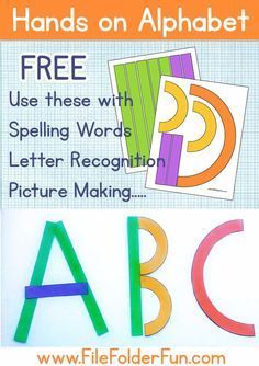 Hands on Alphabet Printables - The Crafty Classroom Writing Without Tears, Preschool Language Arts, Mat Man, Handwriting Without Tears, Preschool Language, Teaching Spelling, Preschool Writing, Preschool Literacy, Alphabet Activities Preschool