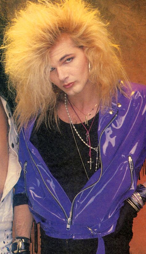 Rikki rockett Rikki Rockett 80s, 80s Men Hair, 80s Glam Rock Fashion, Bobby Dall, Rikki Rockett, 80s Rock Aesthetic, Poison Rock Band, 80s Rock Fashion, 80s Glam Rock