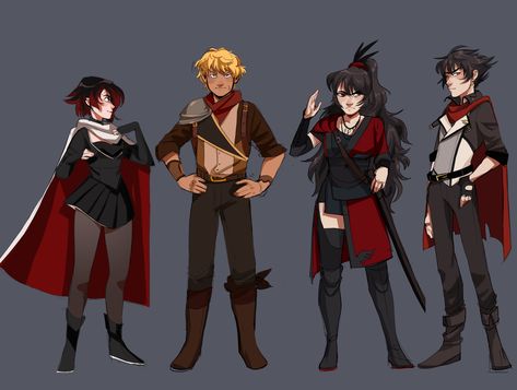 Team Strq, Qrow Branwen, Rwby Volume, Red Like Roses, Rwby Characters, Rwby Comic, Team Rwby, Rwby Fanart, Rwby Anime