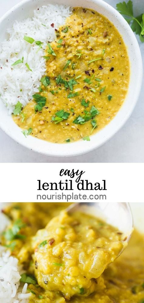 Lentil Dhal Recipe Dahl Lentil, Lentil Dhal Recipe, Indian Dahl, Vegan Dahl, Lentil Dahl Recipe, Spinach And Lentil Dahl, Indian Dahl Recipe Lentil Curry, Lentil Dhal, Dhal Curry