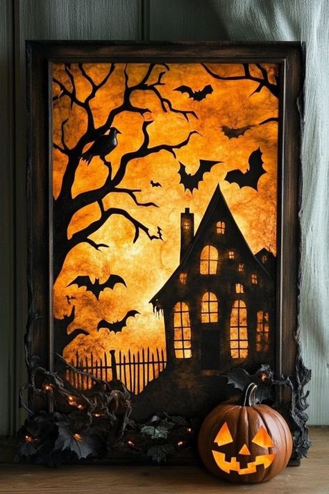 "Elevate your Halloween decor with DIY Halloween Wall Art! 🖼️🎃 A great way to add a unique and eerie touch to your home. 🌿✨ #DIYWallArt #HalloweenDecor #SpookyInspiration" Halloween Wall Art, Paint And Sip, Halloween Games, Art Event, Halloween House, Diy Halloween, Window Display, Halloween Art, Diy Wall Art