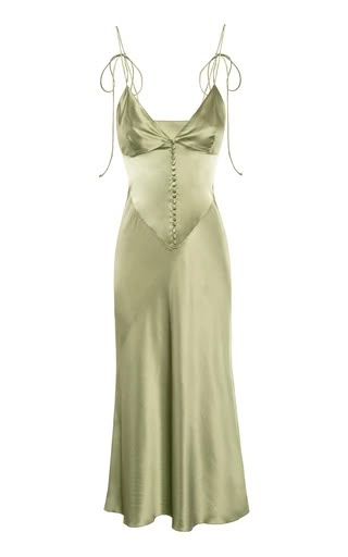 Moda Operandi Anna October, 90's Fashion, Slip Dresses, فستان سهرة, Silk Slip Dress, Mode Inspo, Silk Slip, Looks Vintage, Fancy Dresses