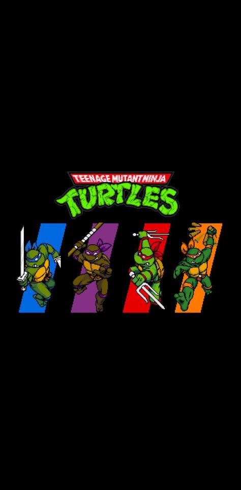 Turtles in Time wallpaper by v4ndyk3 - Download on ZEDGE™ | cb4d Tmnt Wallpaper Aesthetic, Ninja Turtle Wallpaper, Tmnt Wallpaper Iphone, Ninja Turtles Wallpaper, Polo Ralph Lauren Wallpaper, Turtle Background, Tmnt Wallpaper, Ninja Turtle Pizza, Turtle Tattoos