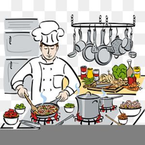 Free Clipart Chef Cooking Image Cook Illustration, Chef Pictures, Cooking Clipart, Kitchen Cartoon, Cooking Png, Kitchen Clipart, Cartoon Chef, Kitchen Drawing, Watercolour Texture Background