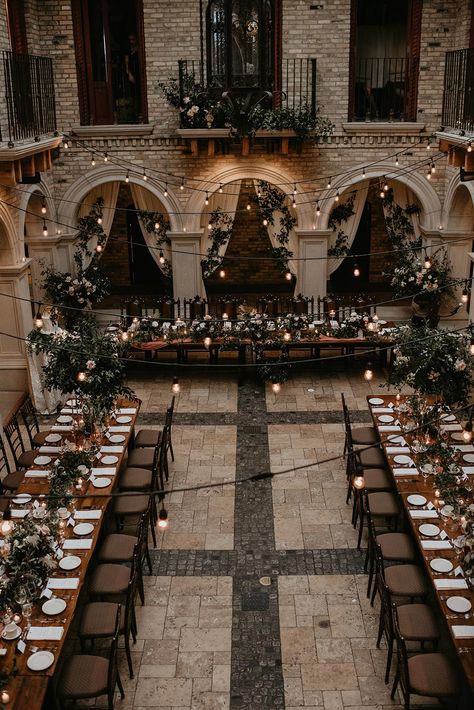 Elegant Greenery Wedding with Burgundy Hues ⋆ Ruffled Instagram Wedding, Martha Stewart Weddings, Salou, Wedding Decor Elegant, Outdoor Wedding Venues, Wedding Places, Spanish Style, Greenery Wedding, Junebug Weddings