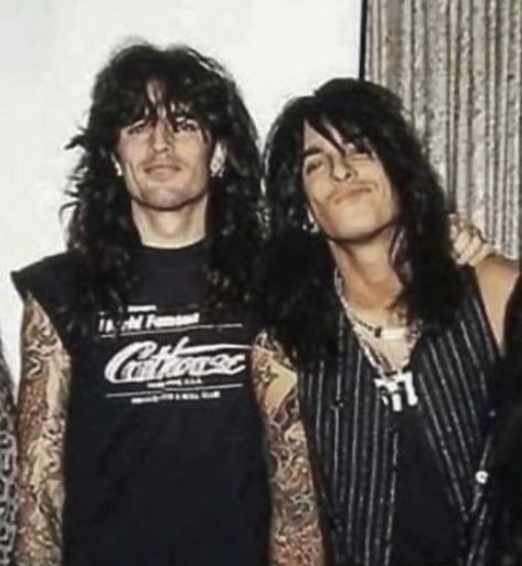 Kayla 😈 on Instagram: “terror twins 🥁🎸 • • •#nikkisixx #nikkisixxpixx #nikkisixxphotography #nikkisixxedit #nikkisixx4ever #nikkisixxfans #tommylee #tommyleeedit…” Young Nikki Sixx Motley Crue, Tommy Lee And Nikki Sixx 80s, Motley Crue Movie, Terror Twins Motley Crue, Tommy Motley Crue, Motley Crue Drawing, Motley Crue Tattoo Ideas, Tommy And Nikki, Motley Crue Now