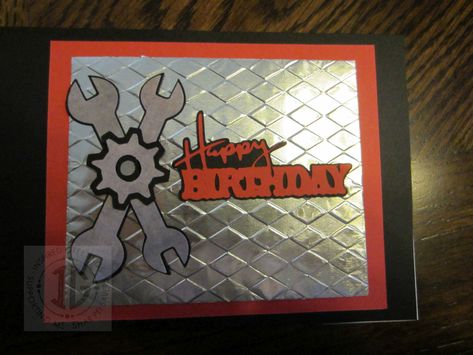 Mechanic - Happy Birthday Mechanics Birthday, Cards Homemade, Cool Birthday Cards, Mechanic Humor, Male Birthday, Homemade Birthday, Homemade Birthday Cards, Happy Cards, Birthday Cards For Men